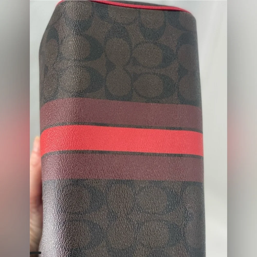 Coach Cherry Signature Small Satchel Bag  *RARE* - Picture 4 of 9